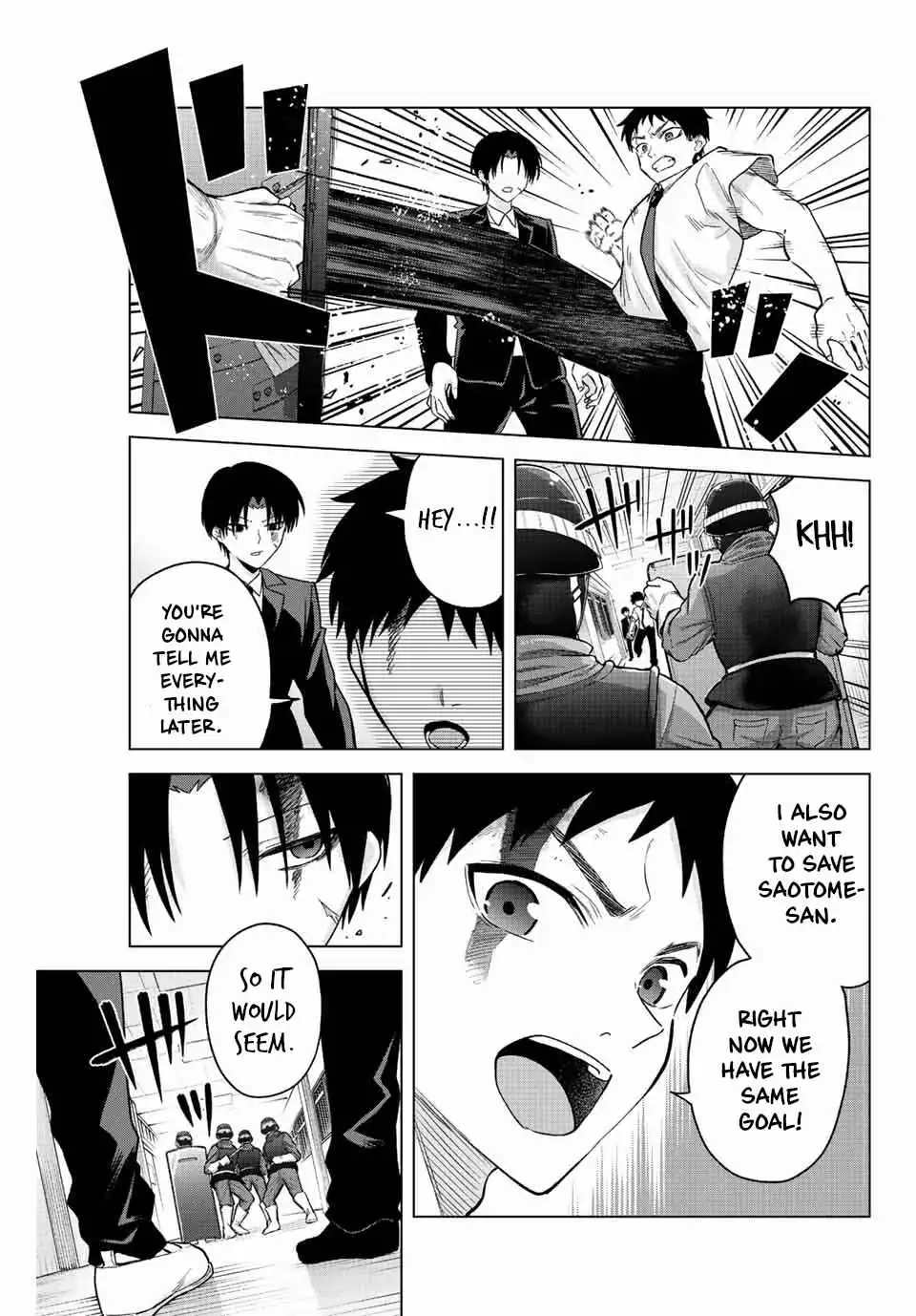 The death game is all that Saotome-san has left Chapter 33 7